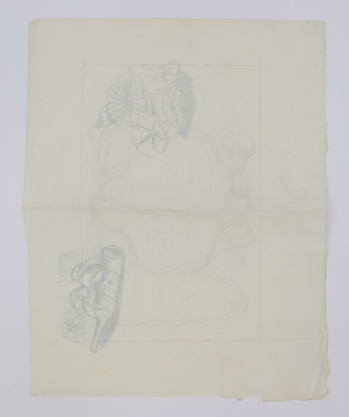 THREE ORIGINAL PEN AND INK DRAWINGS ON PAPER -  image 4