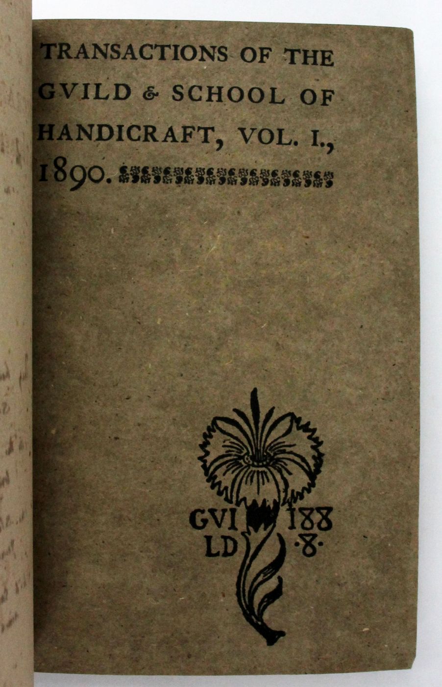 TRANSACTIONS OF THE GUILD & SCHOOL OF HANDICRAFT. VOL I. -  image 6