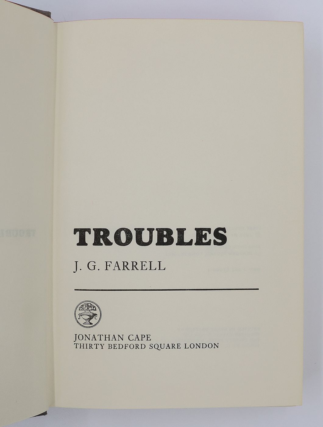 TROUBLES -  image 4