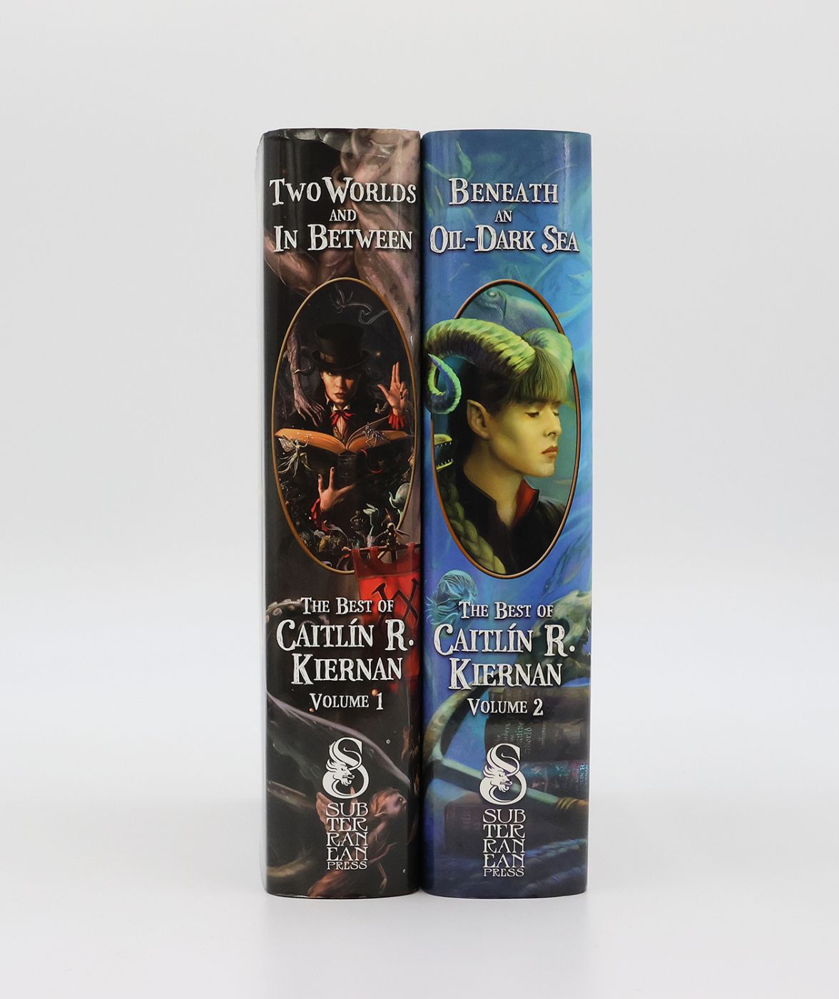 TWO WORLDS AND IN BETWEEN; BENEATH AN OIL-DARK SEA: -  image 1