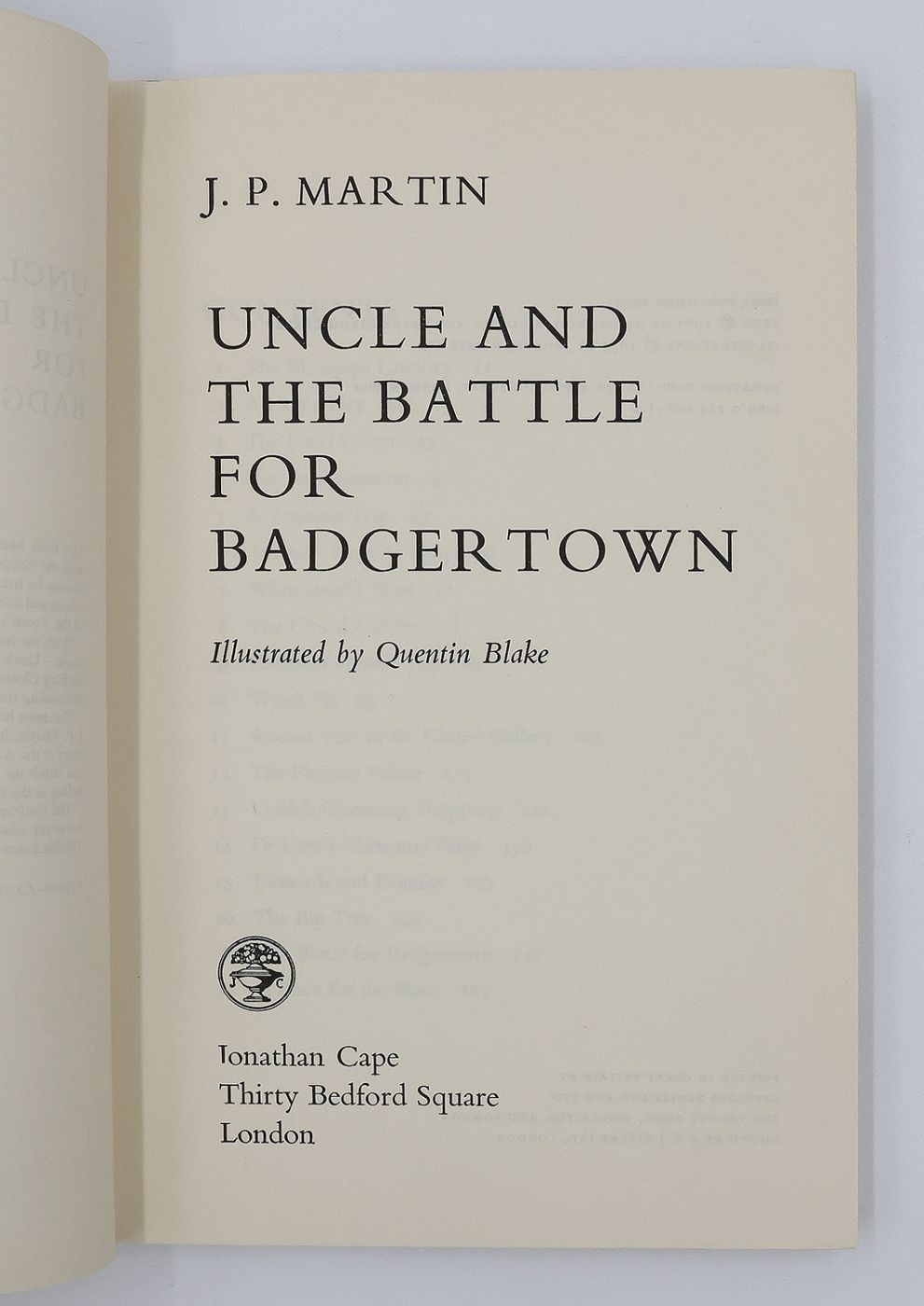 UNCLE AND THE BATTLE FOR BADGERTOWN. -  image 3