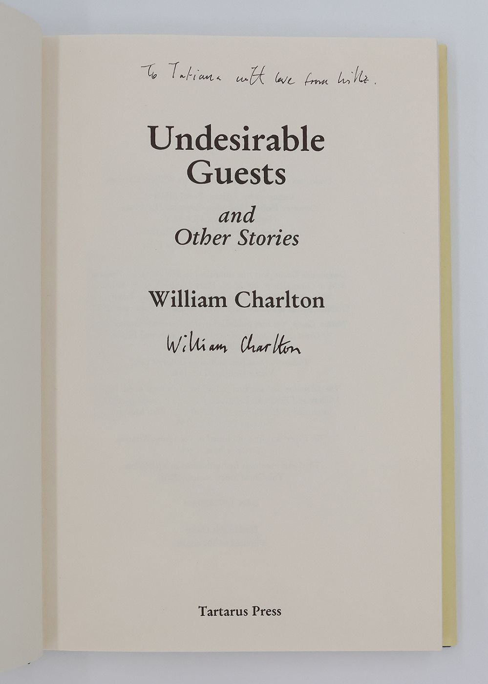 UNDESIRABLE GUESTS AND OTHER STORIES -  image 2