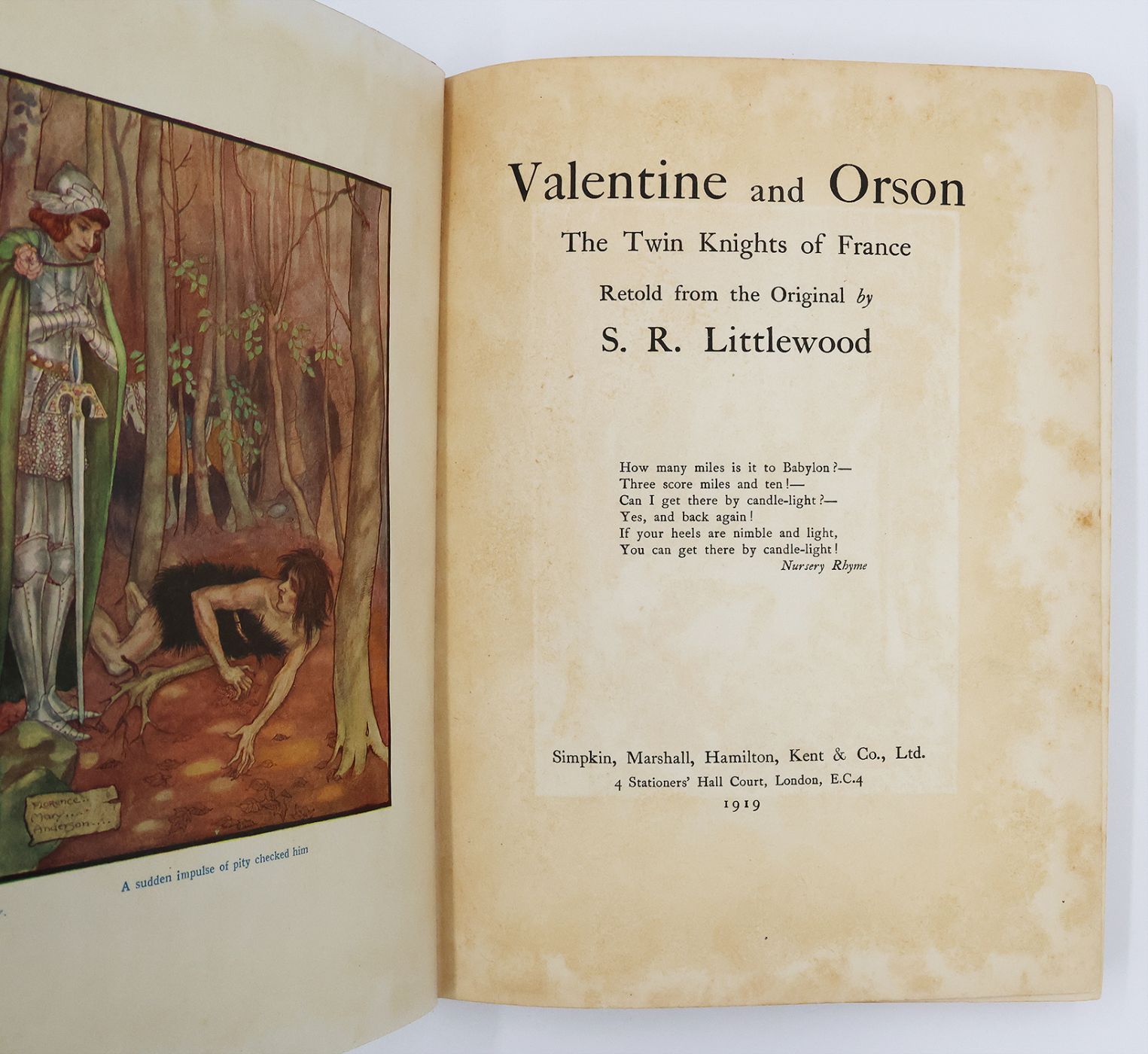 VALENTINE AND ORSON THE TWIN KNIGHTS OF FRANCE -  image 3