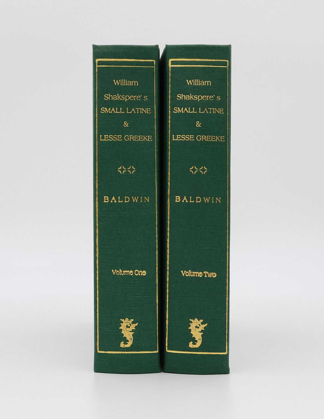 WILLIAM SHAKSPERE'S SMALL LATINE AND LESSE GREEKE -  image 1