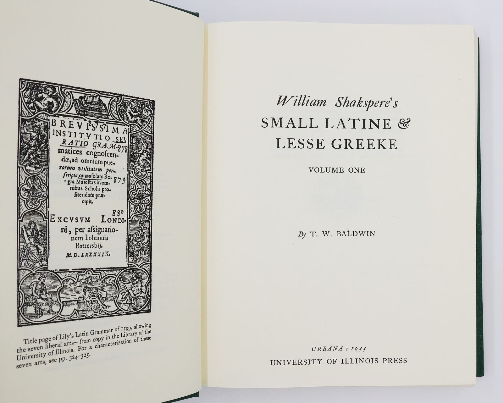 WILLIAM SHAKSPERE'S SMALL LATINE AND LESSE GREEKE -  image 3