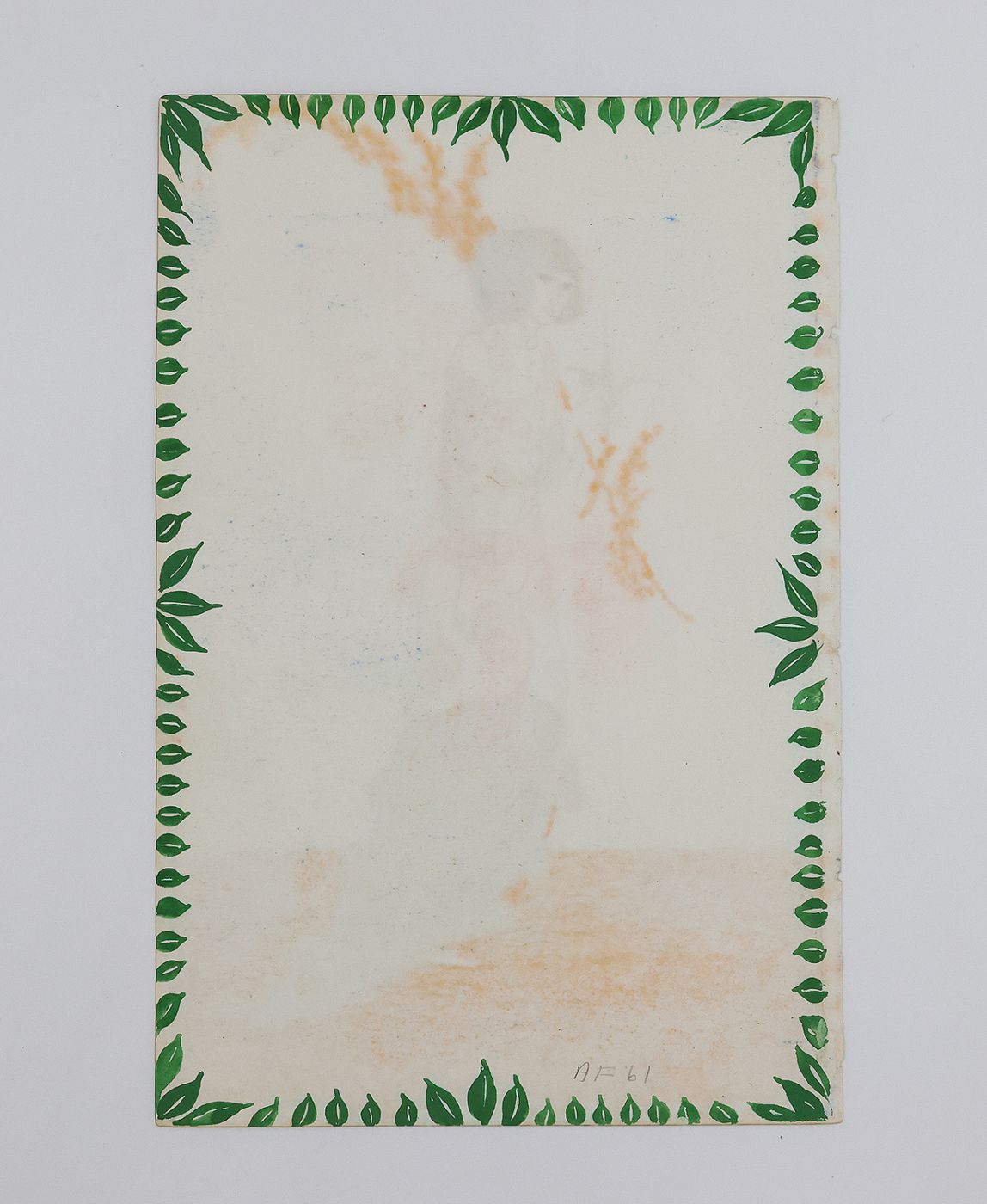 WOMAN WITH FLORAL SPRAY -  image 2