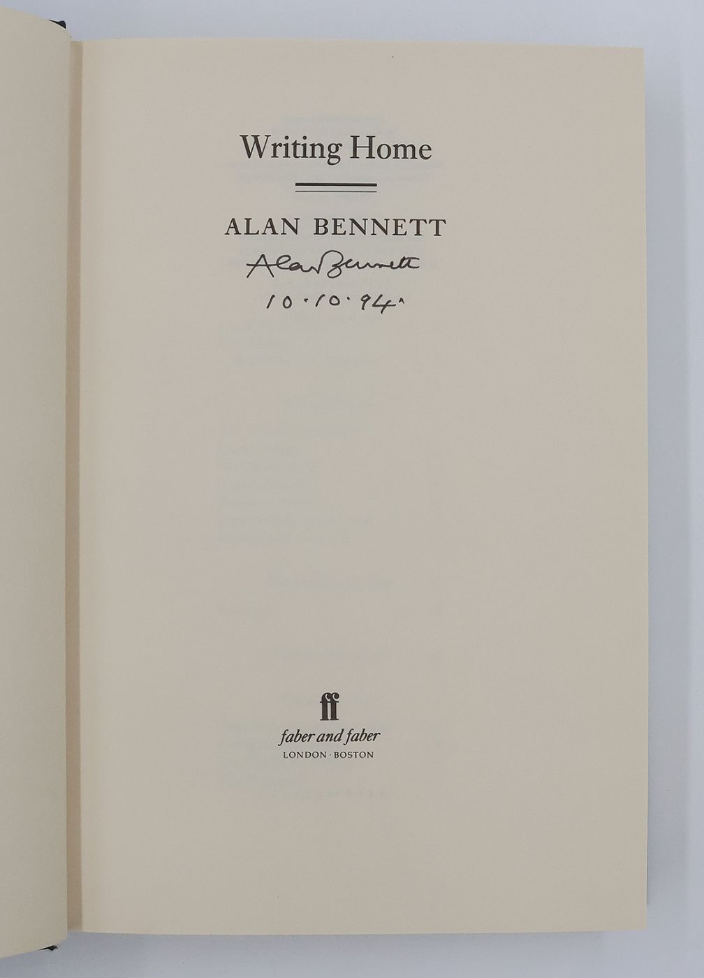 WRITING HOME -  image 2